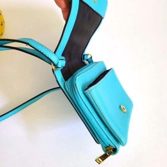 Merona blue Shoulder Handbag Clutch - Picture 8 of 13